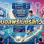 โปรแกรมฟุตบอลพรีเมียร์ลีกวันนี้